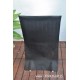 FUNDA DE SILLA NEGRA
