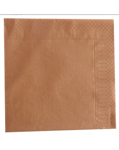 Servilletas de papel Cobre