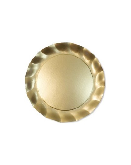PLATOS ORO SATINADO
