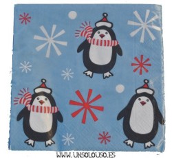 SERVILLETAS NAVIDAD POLAR
