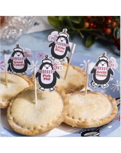 TOPPERS NAVIDAD PINGUINOS