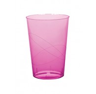 VASOS PLASTICO FUCSIA