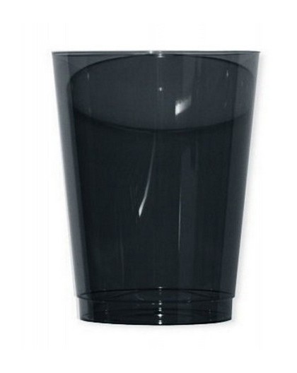 VASOS PLASTICO NEGRO