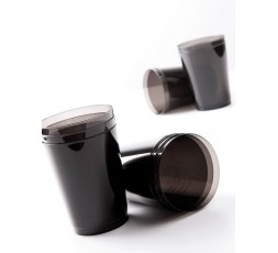 VASOS PLASTICO NEGRO