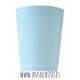 VASOS PLASTICO CELESTE