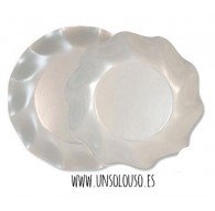 PLATOS BLANCO PERLADO