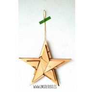 ESTRELLA DE MADERA