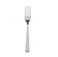 10 Tenedores de plastico plata