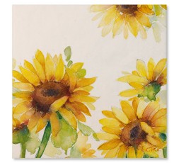 Servilletas papel Girasoles