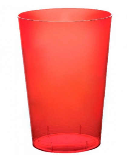 Vasos de plastico crema