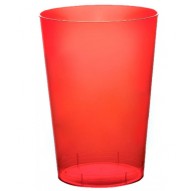 VASOS DE PLASTICO ROJO