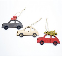 Adorno navideño Coche