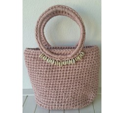 BOLSO DE TRAPILLO Y CONCHAS