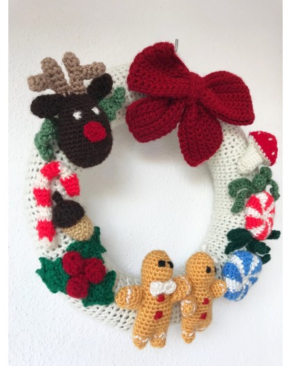 Corona de Navidad Jengibre