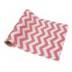 Camino de mesa chevron coral