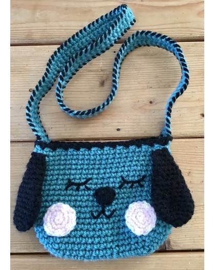 Bolso de crochet animales