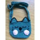 Bolso de crochet animales