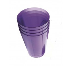 10 Vasos morados