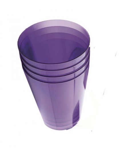 10 Vasos morados