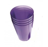 10 Vasos morados