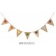 Banderin corazones color