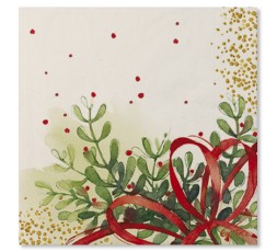 20 Servilletas de Navidad Bouquet