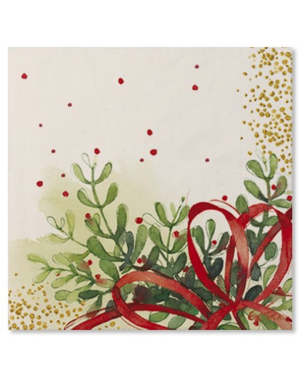 20 Servilletas de Navidad Bouquet