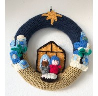 Corona de crochet Misterio