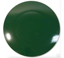 4 Bajoplatos verde oscuro