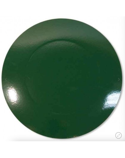 4 Bajoplatos verde oscuro