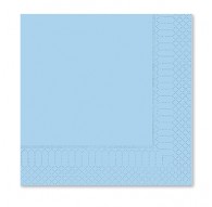 Servilletas celeste