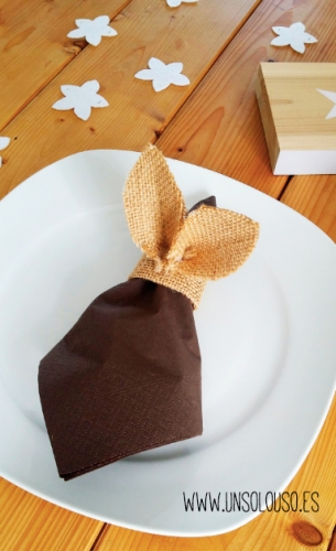 DIY: Servilleteros para la mesa de Pascua